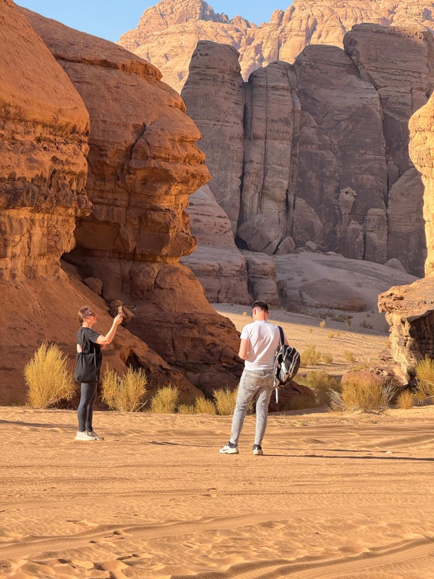 Wadi Rum Sky Camp Buitenkant foto